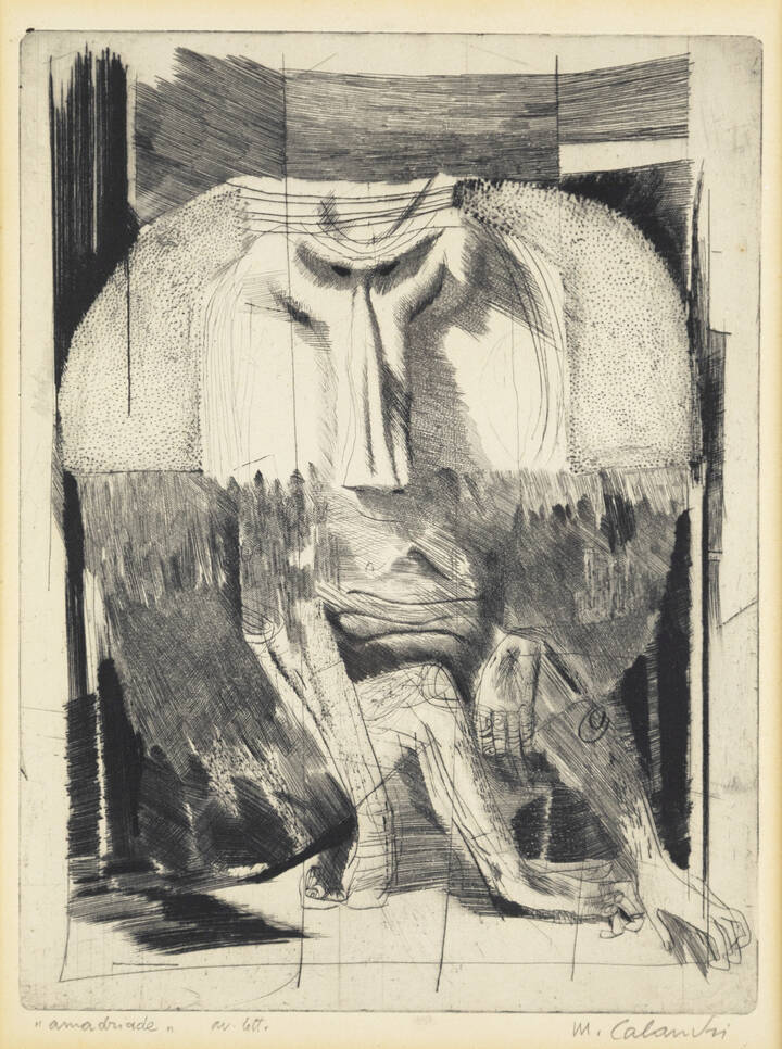 MARIO CALANDRI - 'Amadriade' 1958