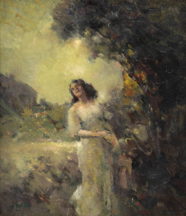 VENANZIO ZOLLA - 'Figura femminile'