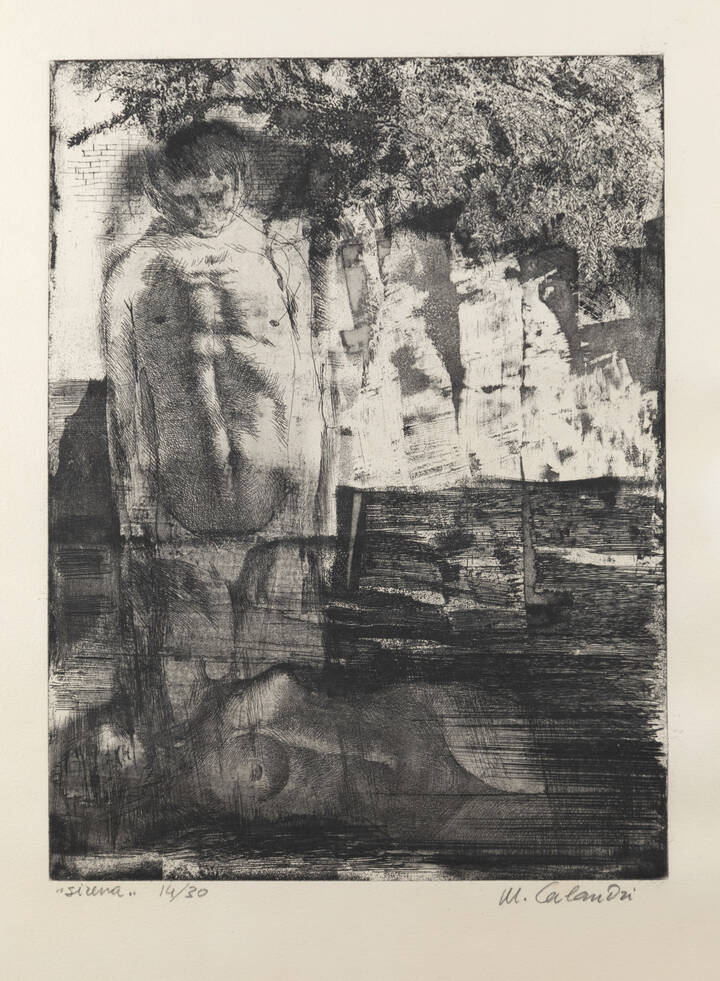 MARIO CALANDRI - 'La sirena' 1963
