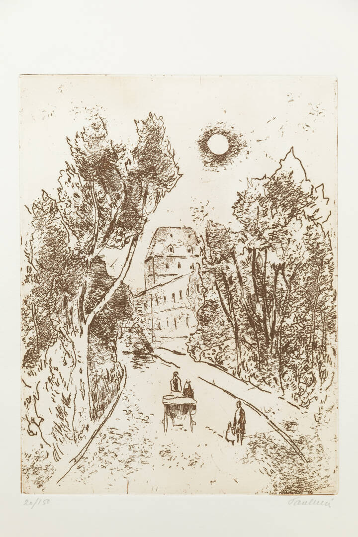 ENRICO PAULUCCI - 'Passeggiata al Valentino' maggio 1982