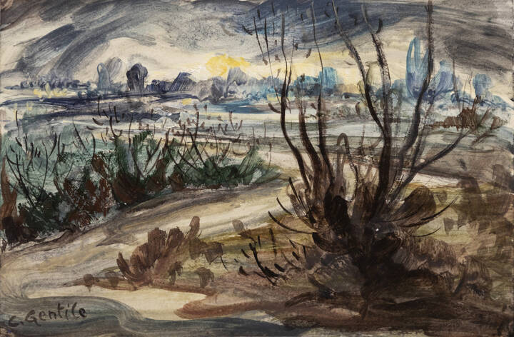CARLA GENTILE - 'Paesaggio'