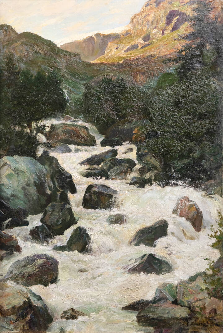ALBERTO FALCHETTI - 'Cascata' 