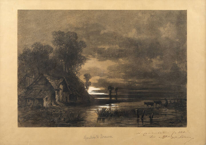 BREME FERDINANDO ARBORIO DI GATTINARA - 'Paesaggio'