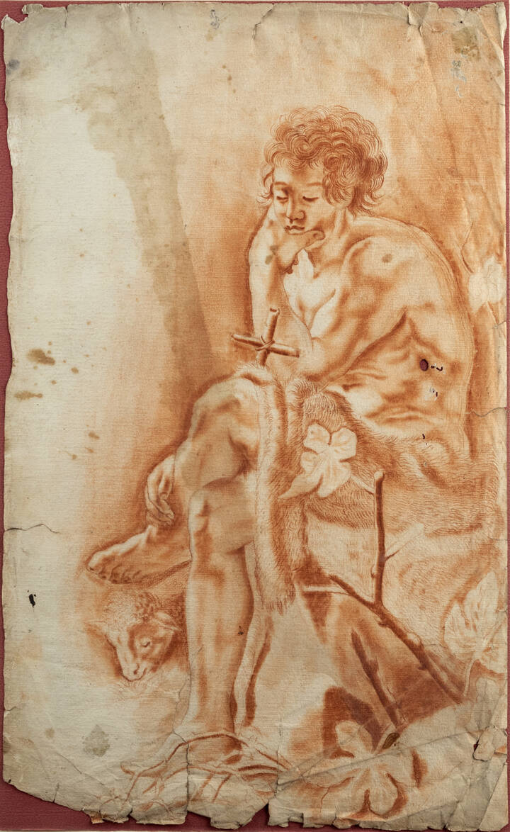 PITTORE ANONIMO  - 'San Giovanni Battista'