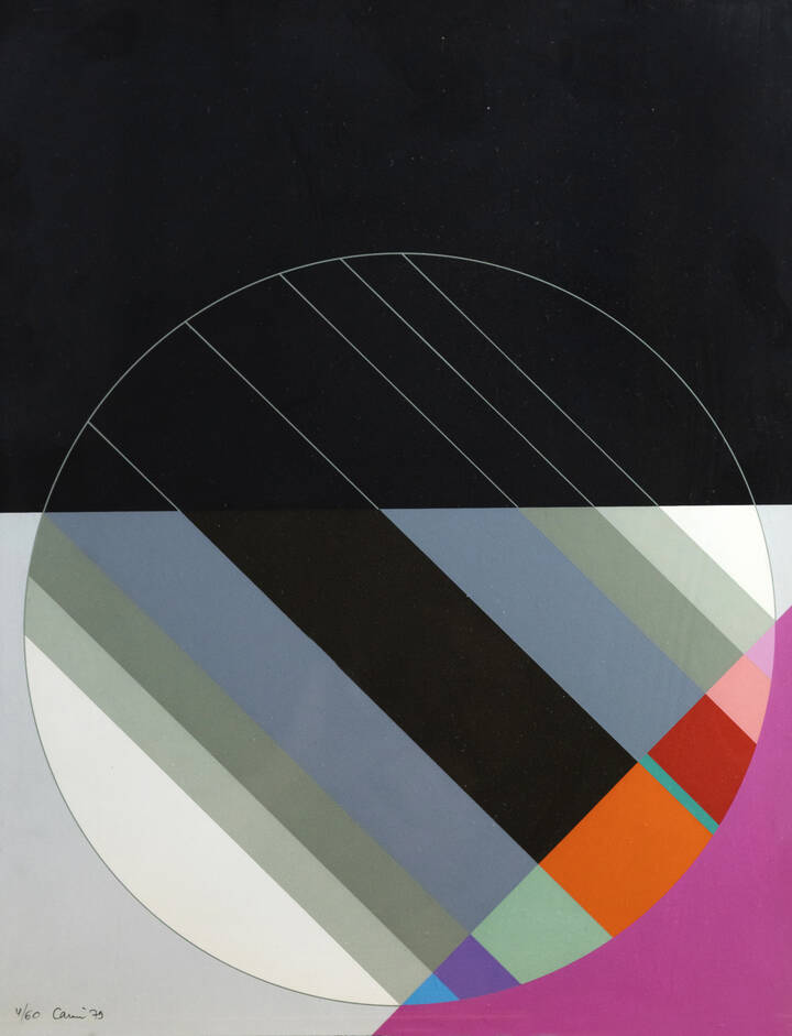 EUGENIO CARMI - 'Senza titolo' 1979