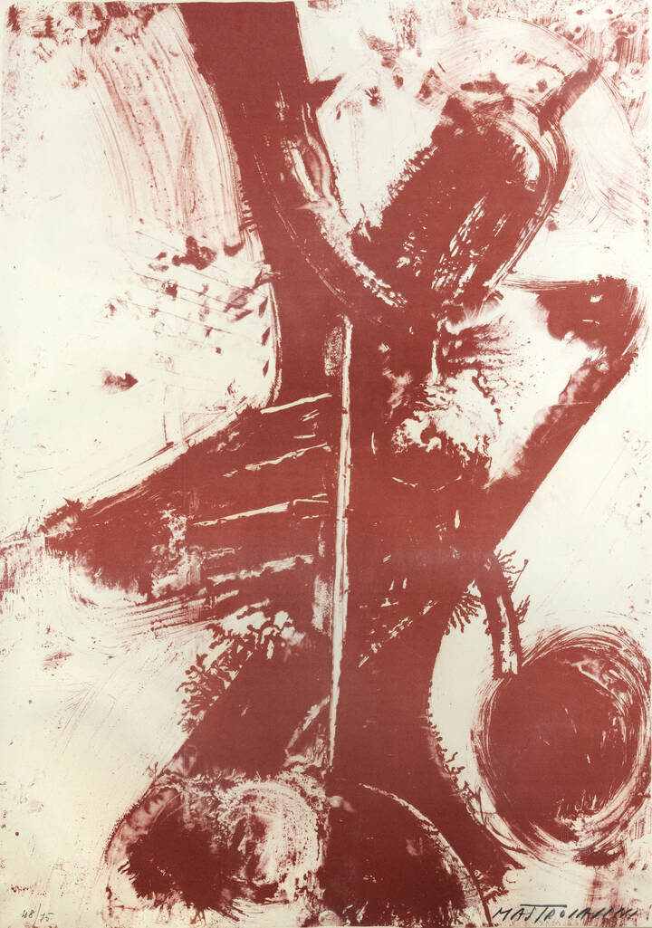 UMBERTO MASTROIANNI - 'Senza titolo'