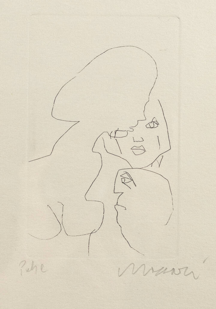 MINO MACCARI - 'In ammirazione'