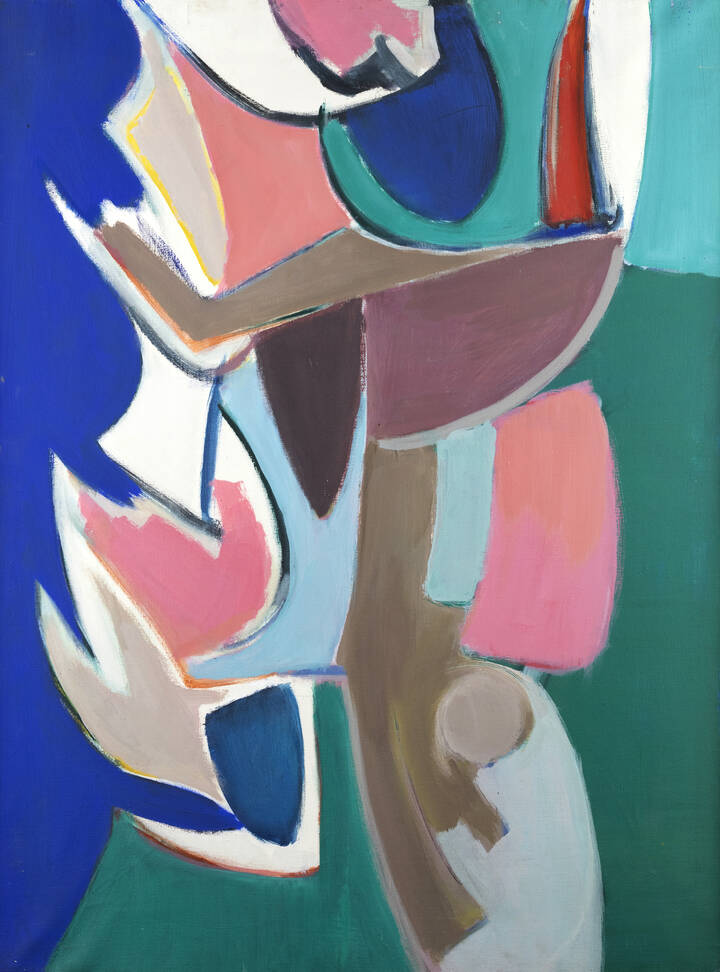 FILIPPO SCROPPO - 'Ascendenze spaziali' Torino 1956