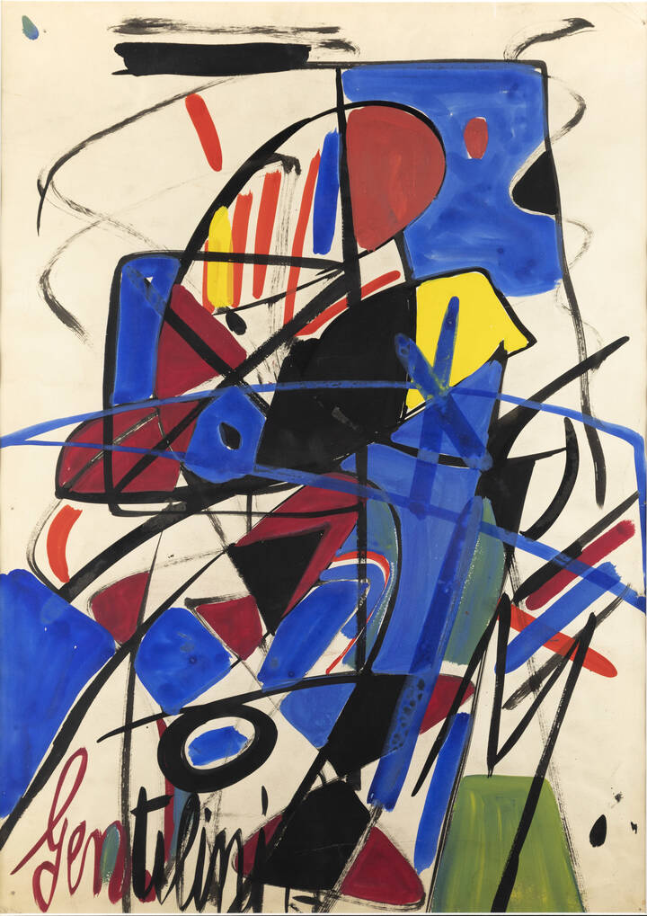 ALDO GENTILINI - 'Composizione'
