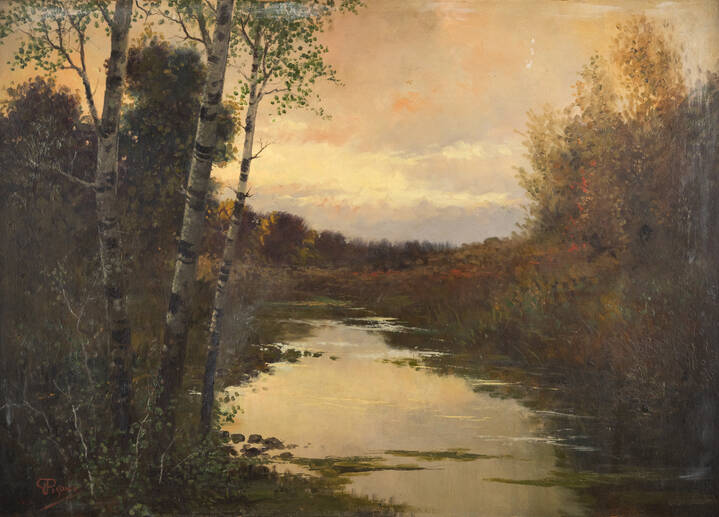 GIOVANNI PISANO - 'Paesaggio' 1913