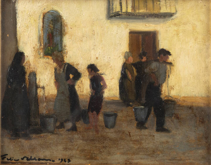 FELICE VELLAN - 'Vita di paese' 1943