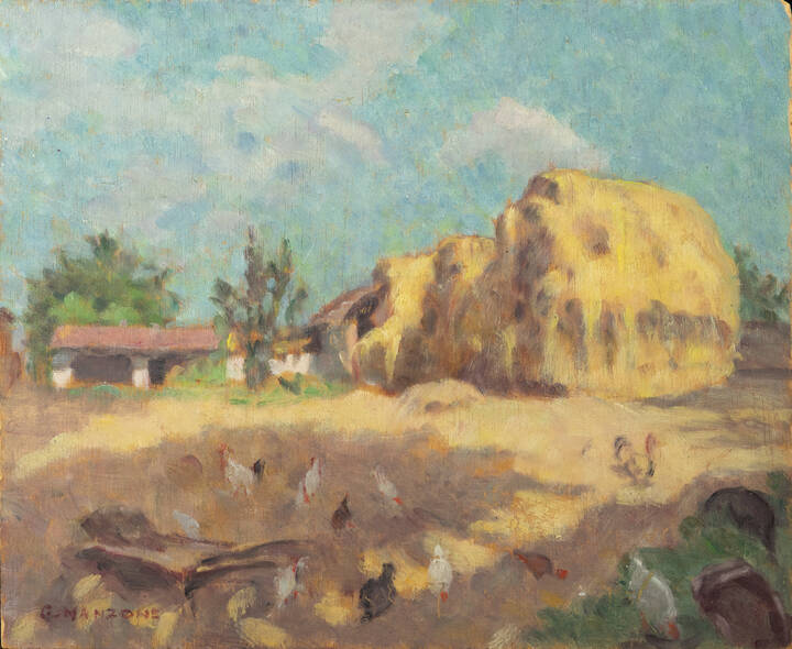 GIUSEPPE MANZONE - 'Il pagliaio'