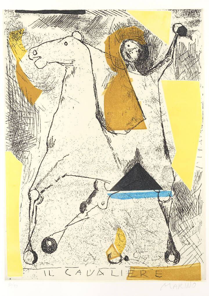 MARINO MARINI - 'Il cavaliere' 1956/1976
