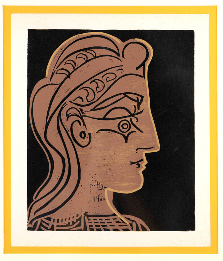 PICASSO PABLO (D'après) - 'Tête de femme'