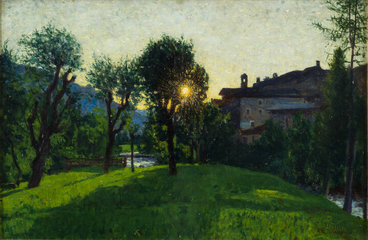 MATTEO OLIVERO - 'Tardo meriggio in Val Varaita' 1923/1926