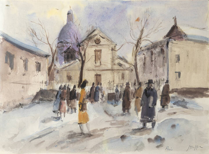 LEONARDO STROPPA - 'Neve a Parigi'