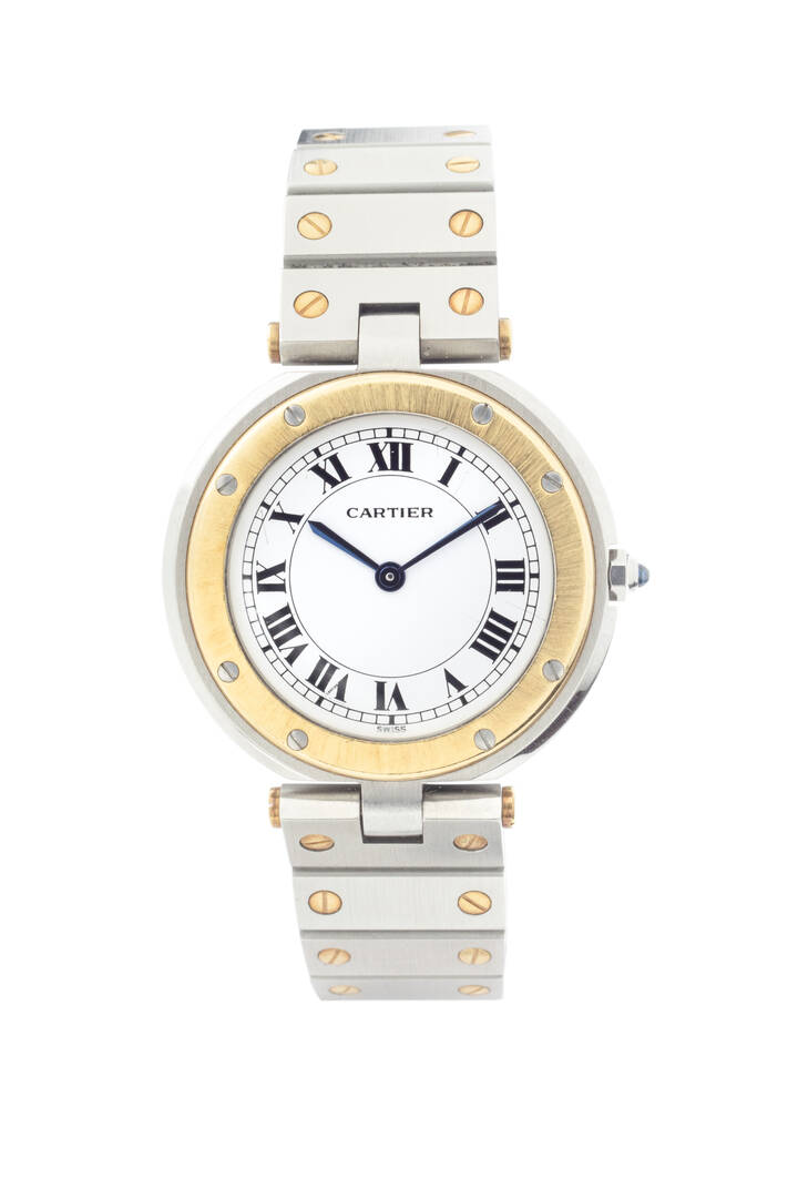 CARTIER - Mod. 'Santos', misura lady, anni '90