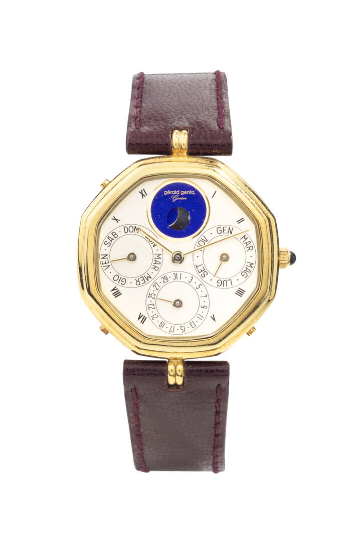 GERALD GENTA - Mod. 'Octo', ref.2213.4, anni '80