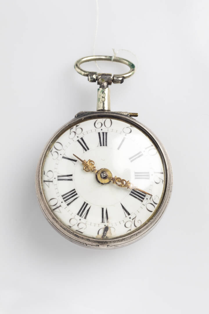 GRAHAM LONDON - Orologio da tasca per il mercato inglese (manca cassa esterna), 1740 ca