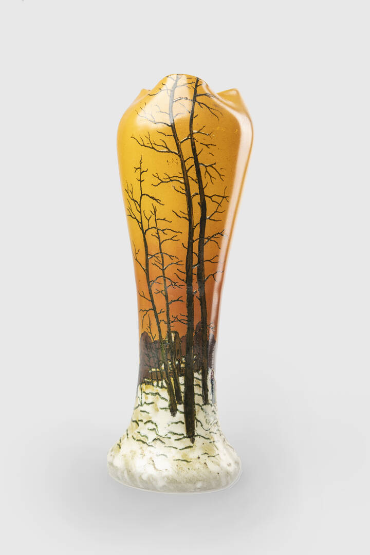 LEGRAS - 'Vaso di forma a balaustro' epoca 1900