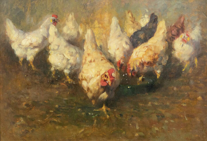 GIOVANNI GUARLOTTI - 'Galline'