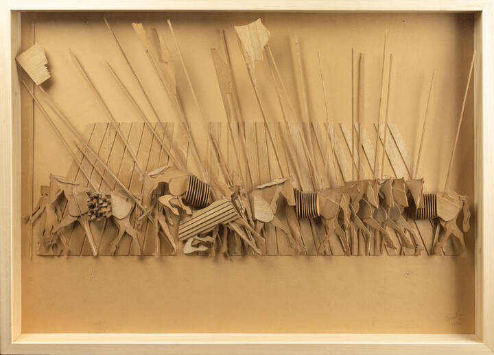 MARIO CEROLI - 'Cavalli' 1968