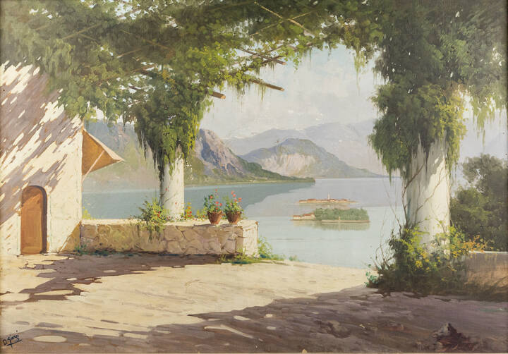 GIORGI D. - 'Vista sul lago'