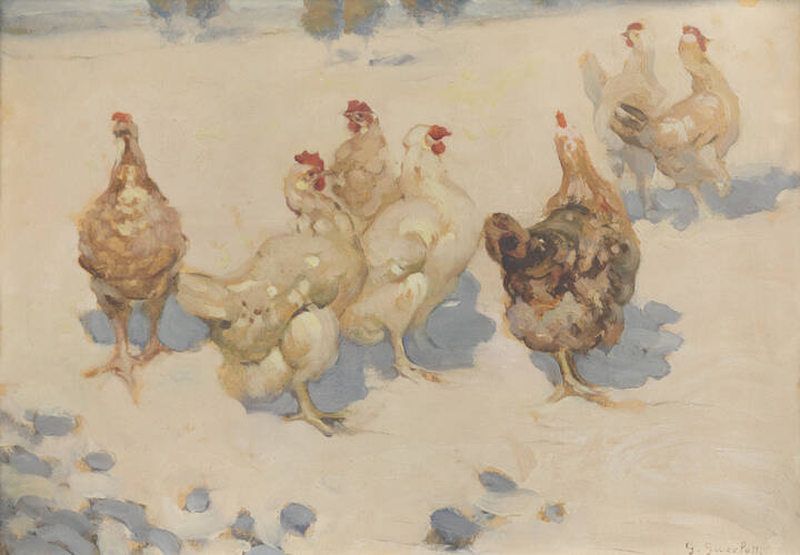 GIOVANNI GUARLOTTI - 'Galline'
