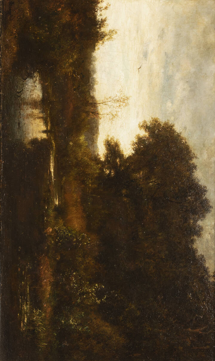 PITTORE ANONIMO DEL XIX SECOLO - 'Paesaggio'