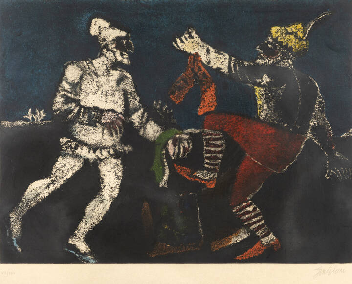 FRANCO GENTILINI - 'Maschere'