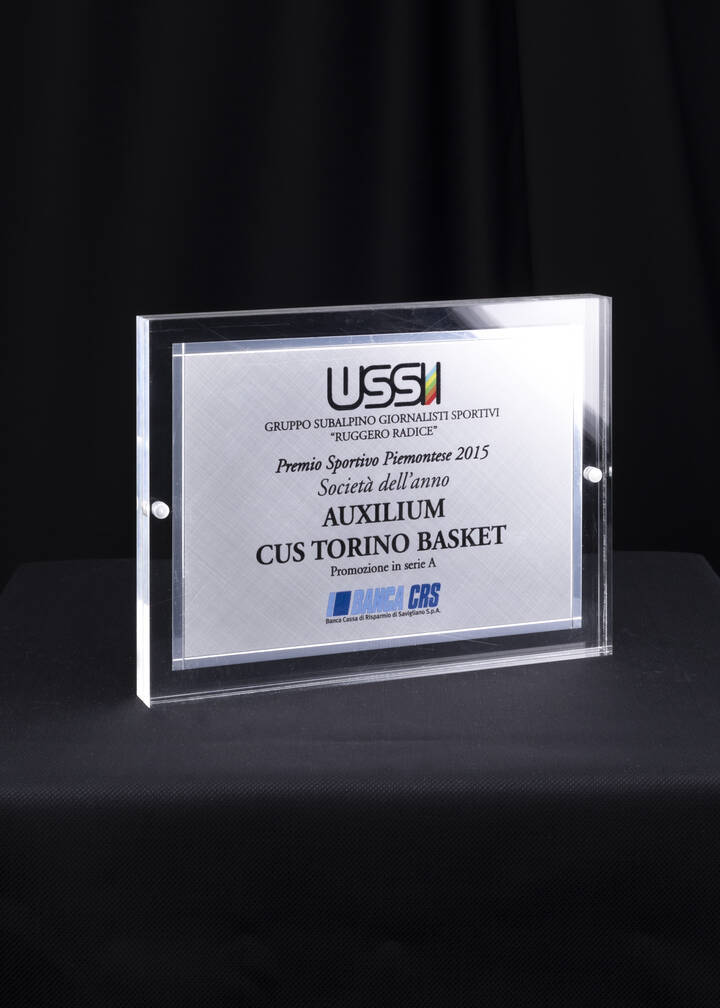 AUXILIUM - Targa Premio Sportivo Piemontese 2015