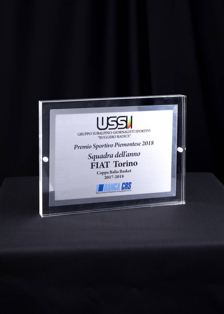 AUXILIUM - Targa Premio Sportivo Piemontese 2018