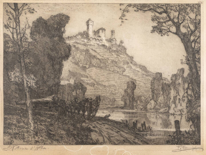 FRANCESCO MENNYEY - 'San Vittoria D'Alba' 