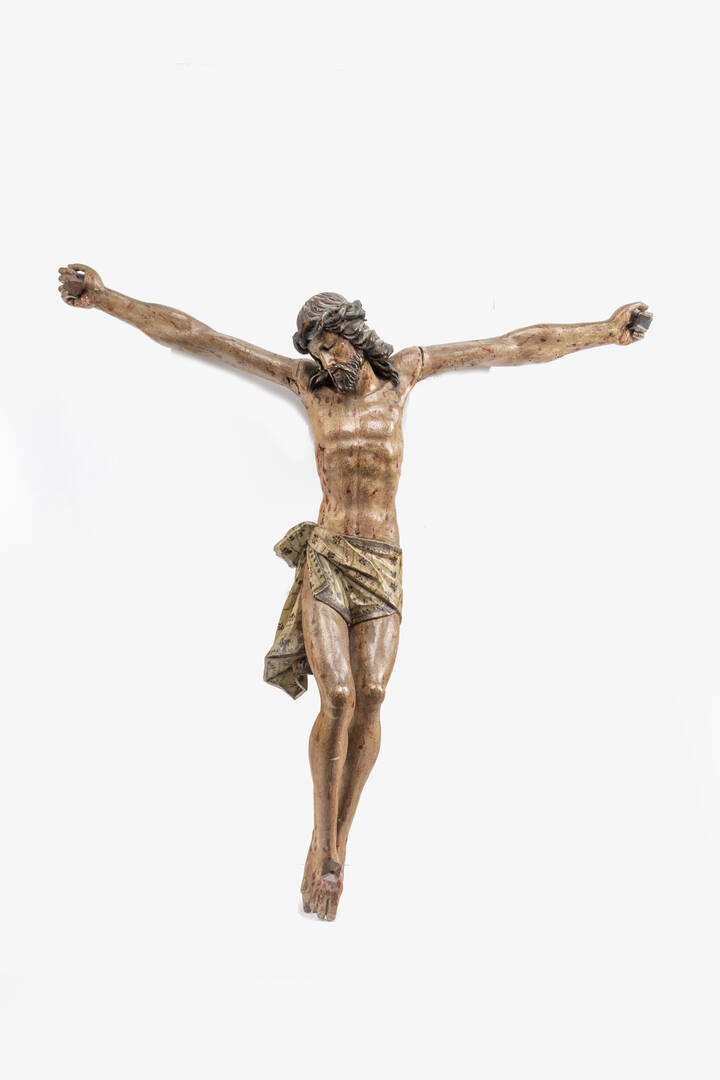 SCULTORE ANONIMO - 'Crocifisso' XIX secolo