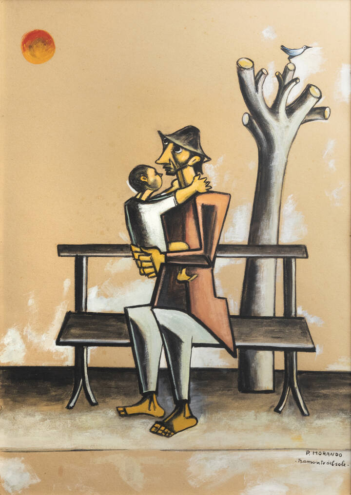 PIETRO MORANDO - 'Tramonto del sole'