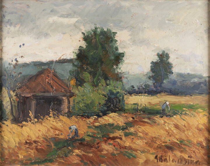 GIOVANNI BALANSINO - 'Grano Maturo' 1969