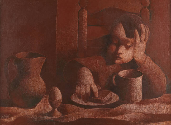 MANOLO RUIZ-PIPO - 'La colazione della fanciulla'