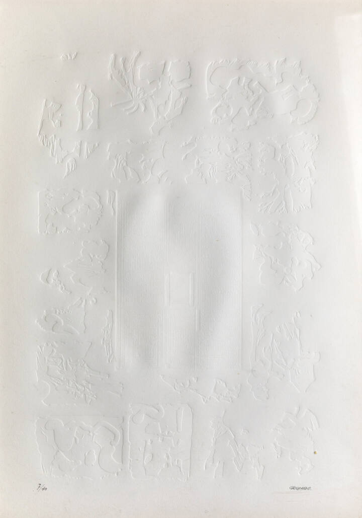 EZIO GRIBAUDO - 'Senza titolo'