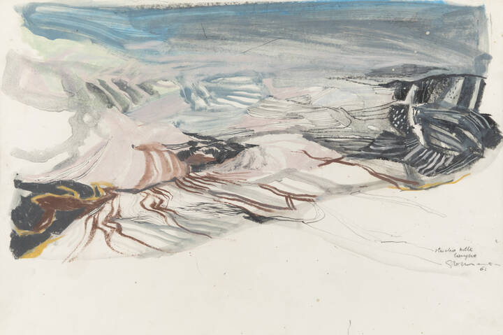 GIACOMO SOFFIANTINO - 'Studio nelle Langhe' 1968