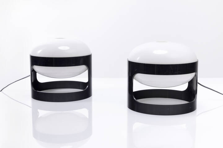 JOE COLOMBO - Coppia di lampade mod. KD27