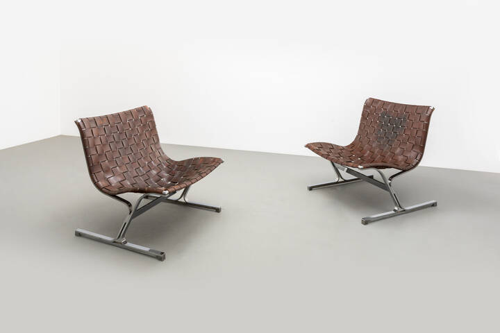 ROSS LITTELL - Coppia sedie mod. PLR1