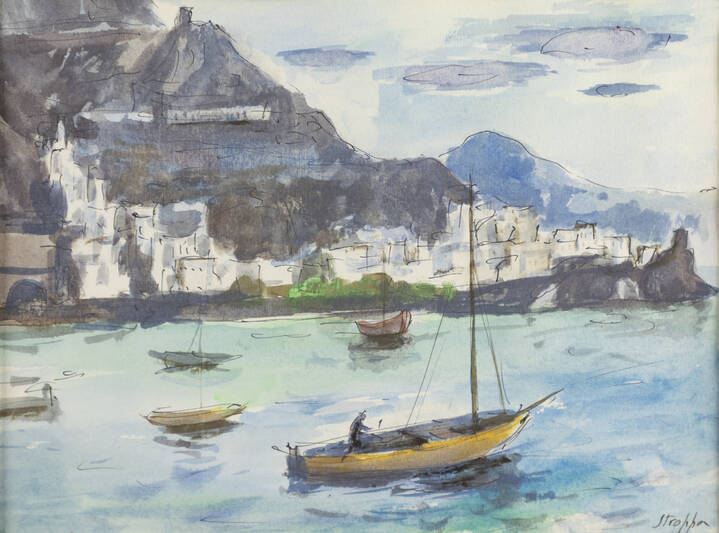 LEONARDO STROPPA - 'Veduta del golfo'