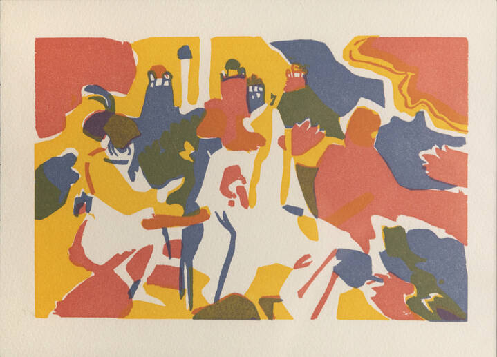 WASSILY KANDINSKY - 'Klange'