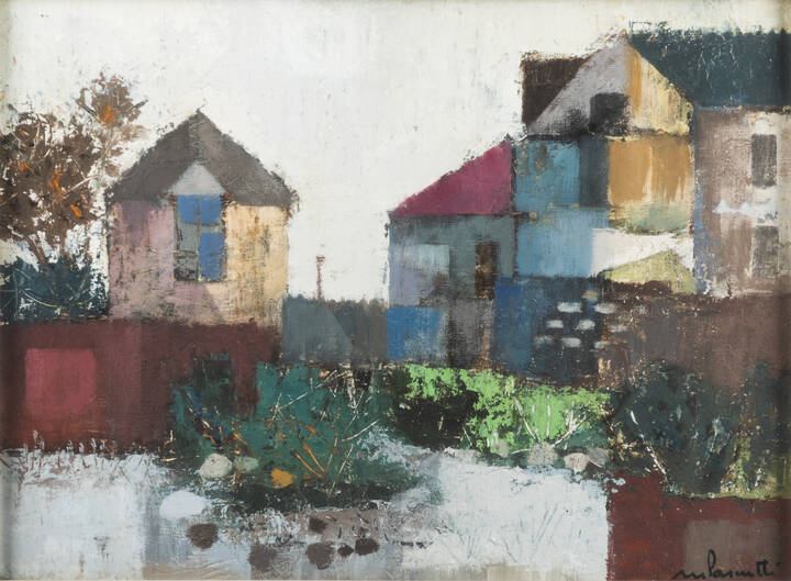 MARIO PASCUTTI - 'Periferia' 1968