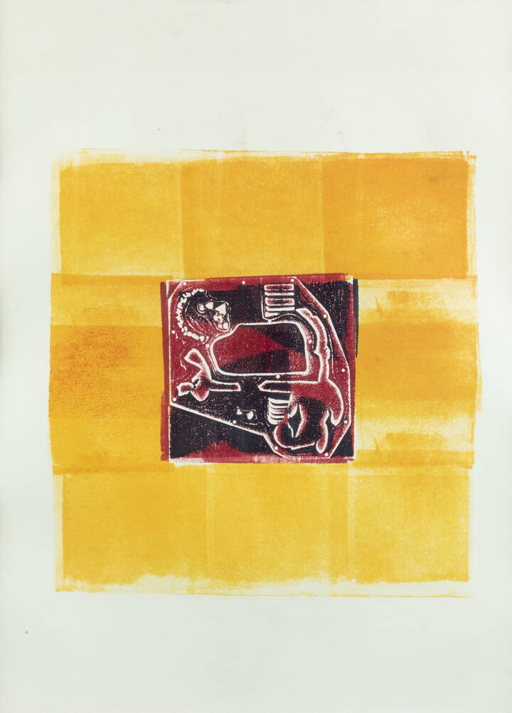 PASCUTTI MARIO (Attribuito) - 'Senza titolo'