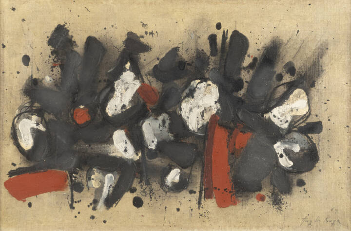 ANGELO RUGA - 'Composizione' 1960