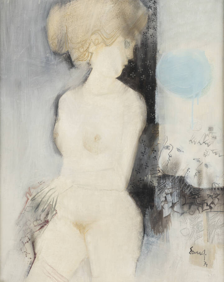 FERNANDO EANDI - 'Donna e finestra' 1971