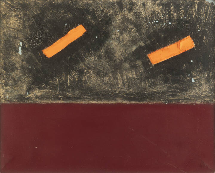 PITTORE ANONIMO DEL XX SECOLO - 'Senza titolo'