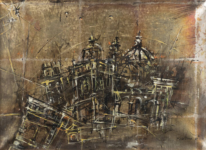 PIERO GARINO - 'Città' 1969