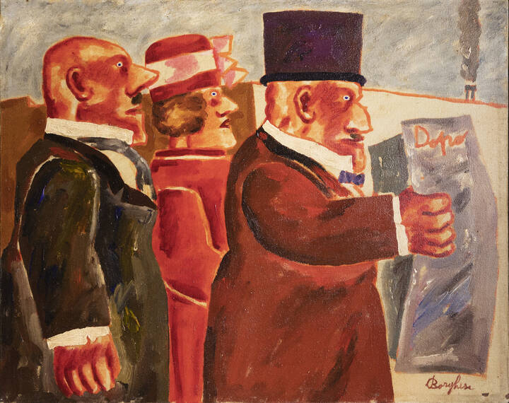 FRANZ BORGHESE - 'Tre personaggi'